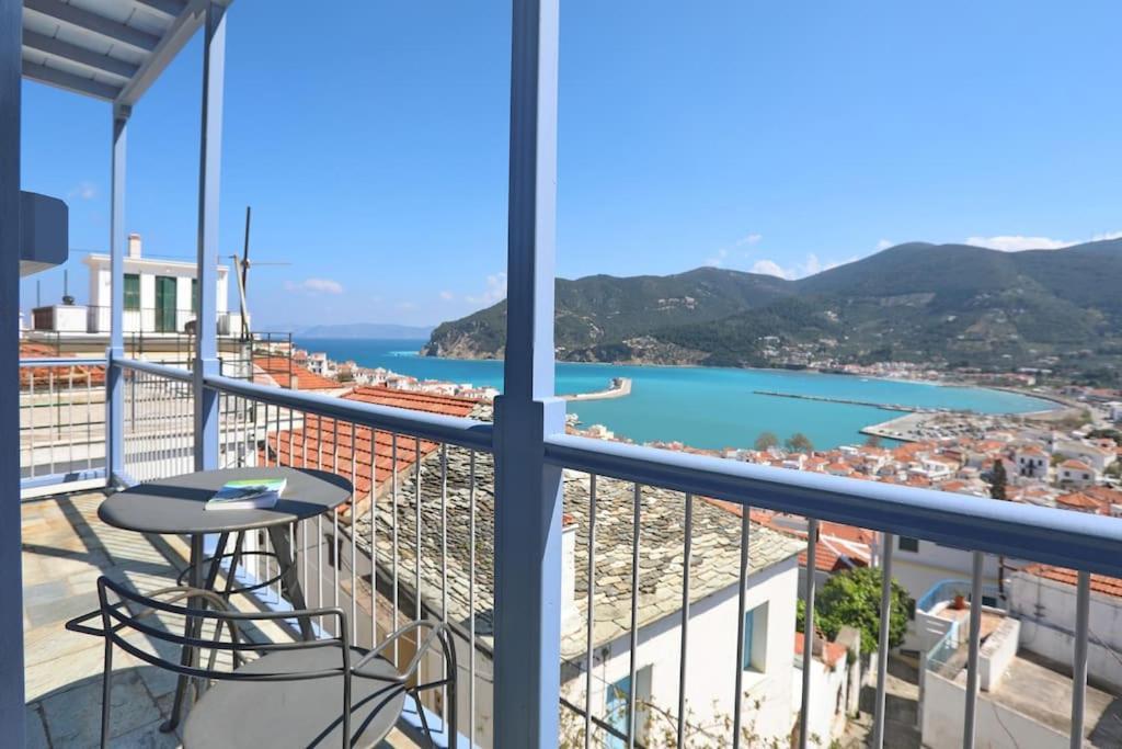 Blue Spiridon With Amazing Views * Skopelos Town