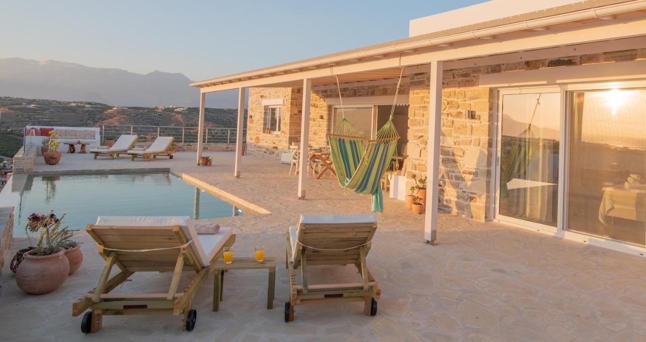 Levanta: Luxurious Stone With Infinity Pool And Sea Views Pitsidia