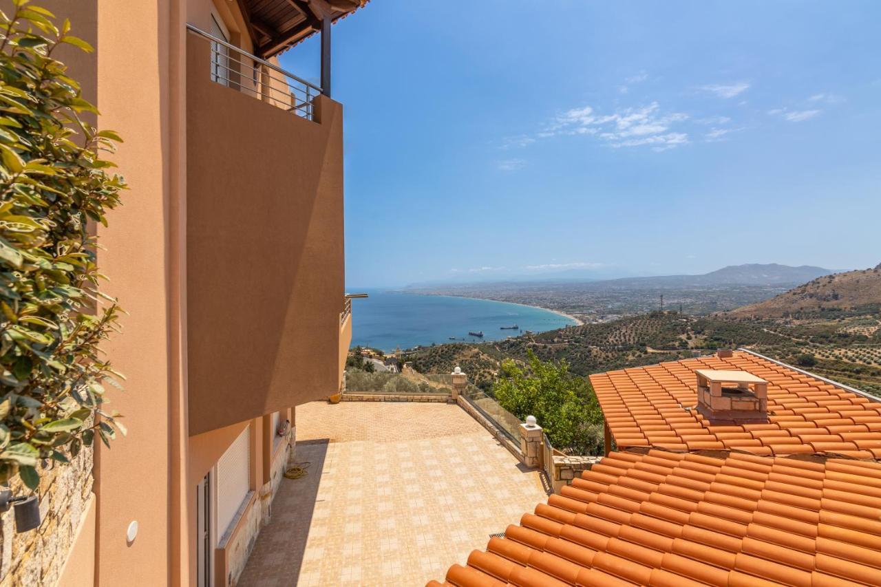 Nami _privatepool_ Seaview Palaiokastro (Crete)