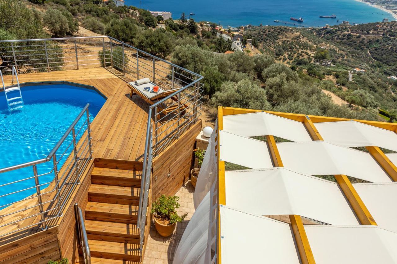Nami _privatepool_ Seaview * Palaiokastro (Crete)