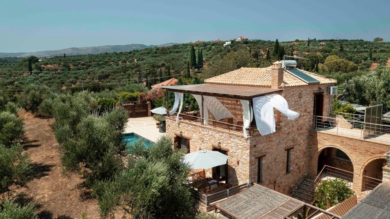 Peroulia Stone - Grece, Peloponnese Villa