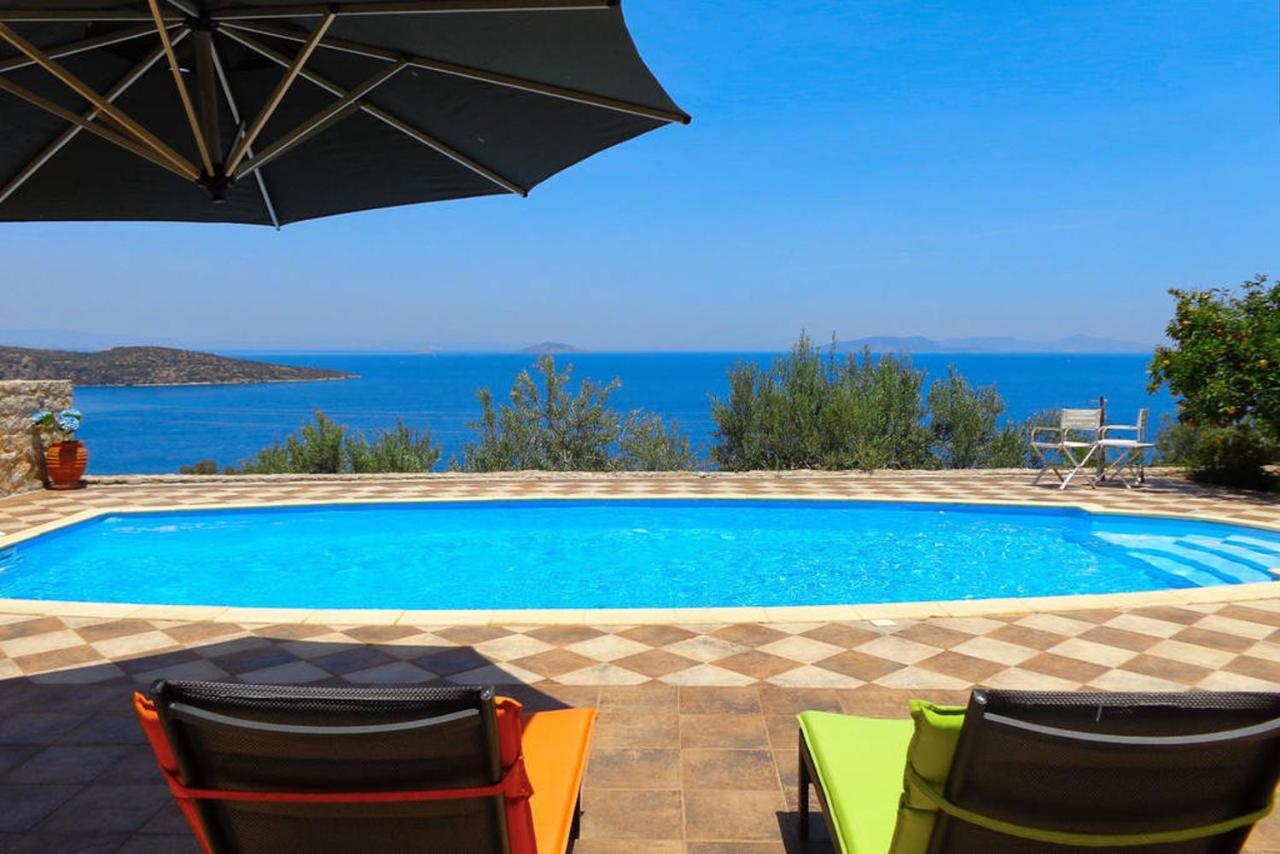 Villa Luxury With Pool Overlooking A Majestic View Epidaurus