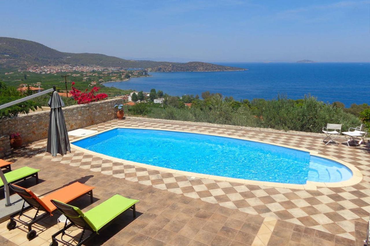 Luxury With Pool Overlooking A Majestic View * Epidaurus