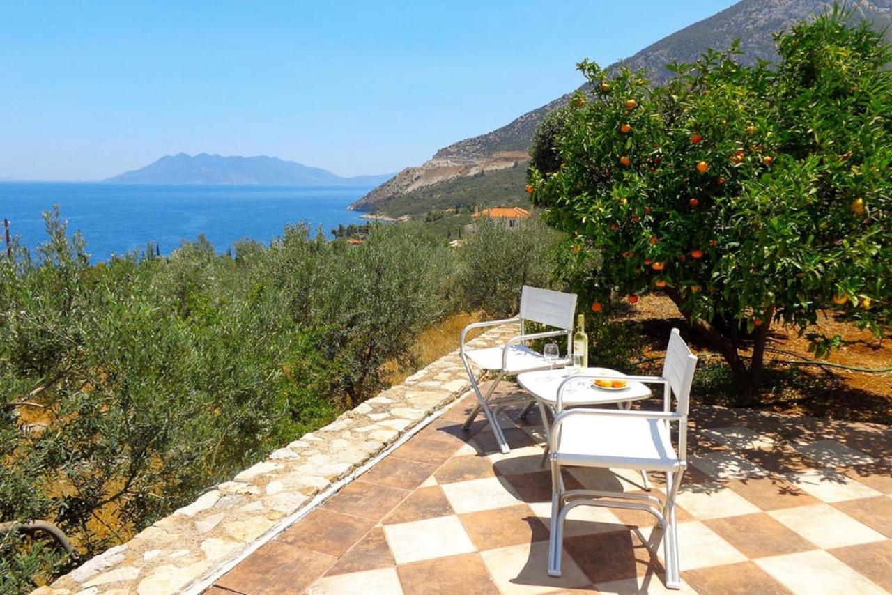 Luxury With Pool Overlooking A Majestic View Epidaurus