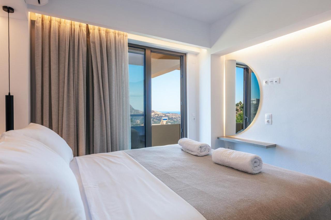 Villa Sigma Villa, Private Swimming Pool Garden, Panoramic Sunset Rethymno (Crete)