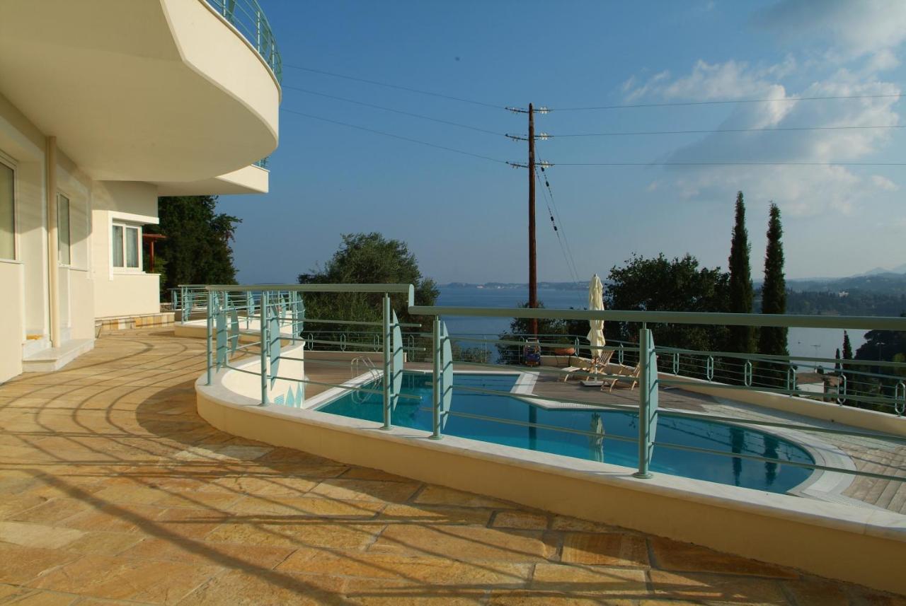 Liberty: Classic Luxury Sea View With Private Pool Kommeno (Corfu)