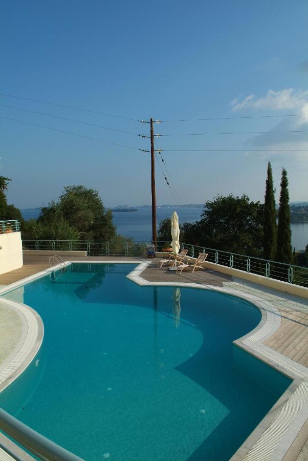 Villa Liberty: Classic Luxury Sea View With Private Pool Kommeno (Corfu)