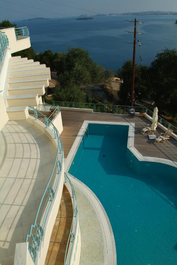 Villa Liberty: Classic Luxury Sea View With Private Pool Kommeno (Corfu)