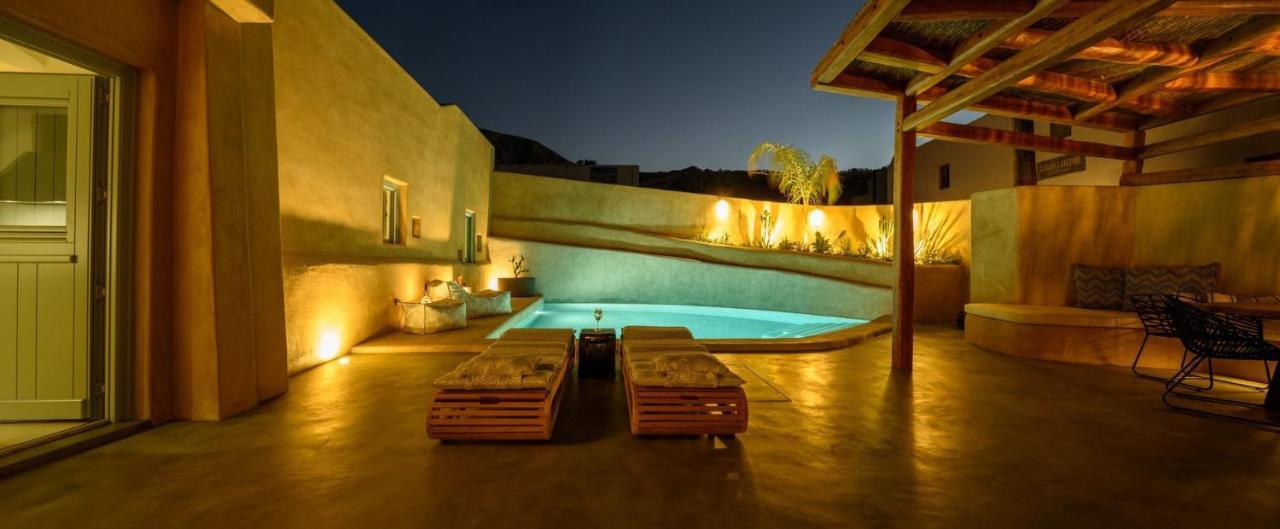 Luxury Santorini Potamos: Private Heated Pool Retreat * Exo Gonia