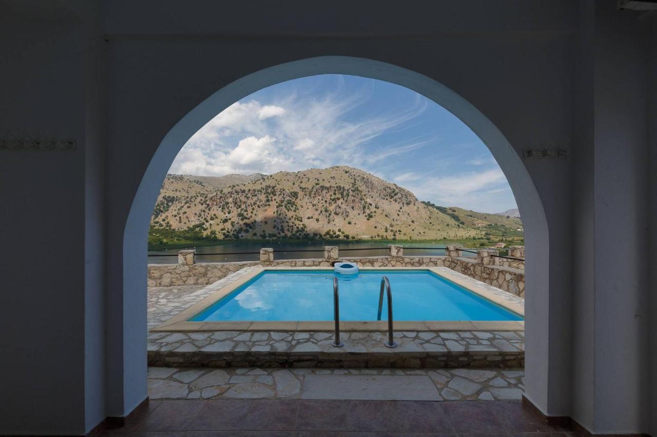 Villa Lakescape In Kournas - Amazing View *