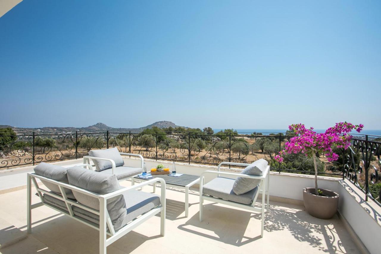 Villa Emarmene Agrotouristic In Rhodes Nature Afantou