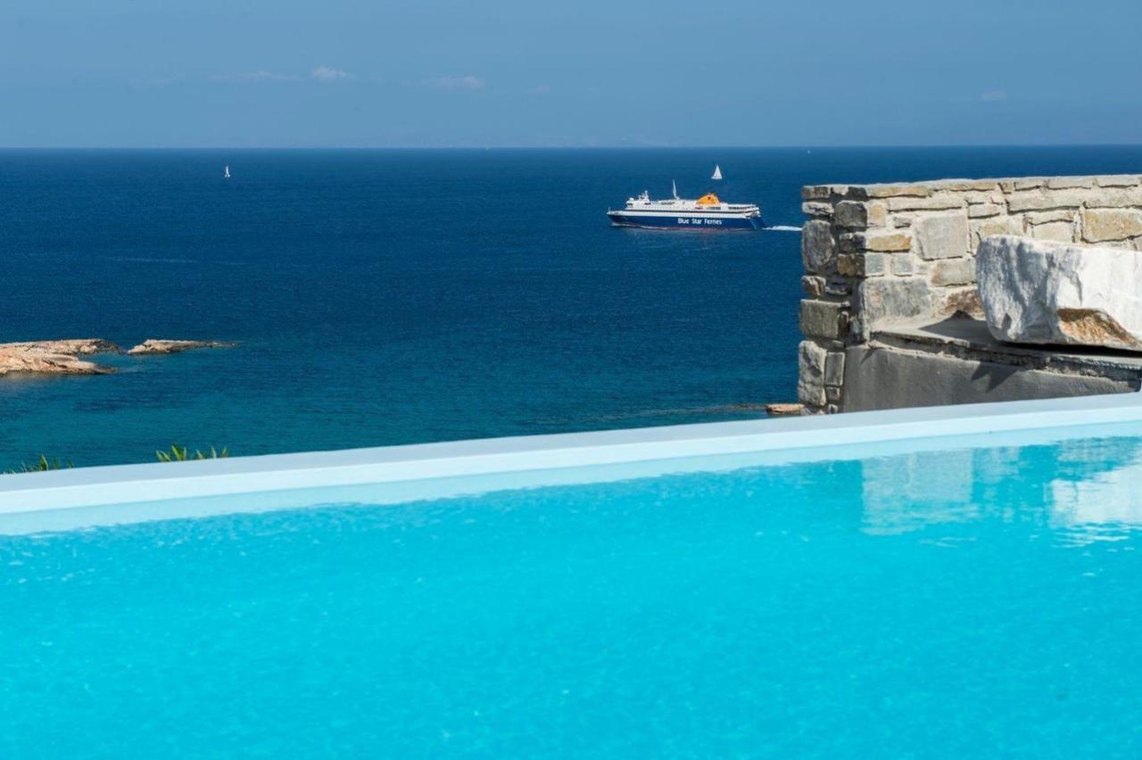 Platinum Paros 3 Bedroom Amazing Sea Views Private Infinity Pool Access Parikia * Parasporos