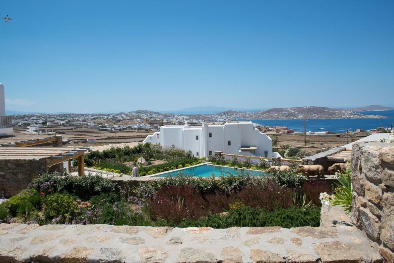 Luxury Mykonos Villa Stunning Seaviews 4 Bedrooms Jacuzzi Agia Sofia Villa Villa Tourlos