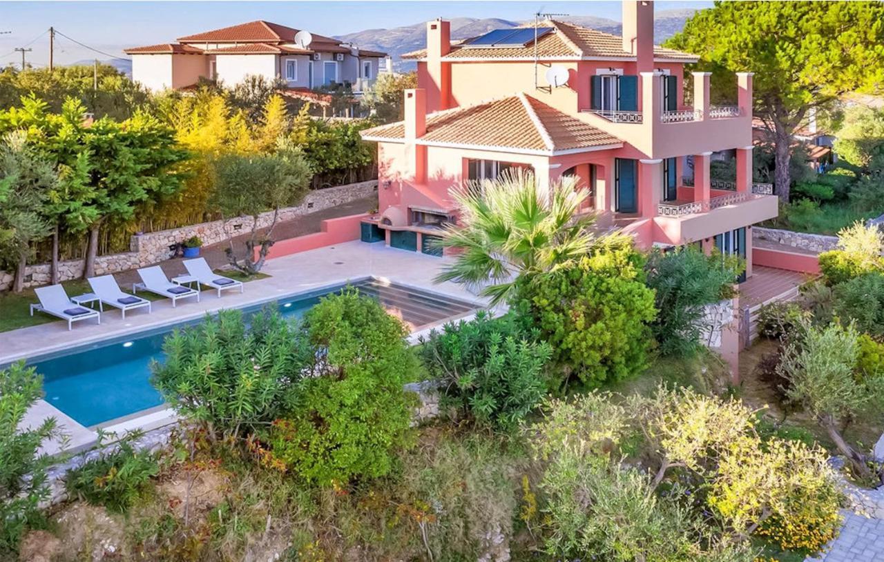 Superb Kefalonia Villa 4 Bedrooms Villa Froso Stunning Sea Views Sunny Roof Terrace Lakithras Villa