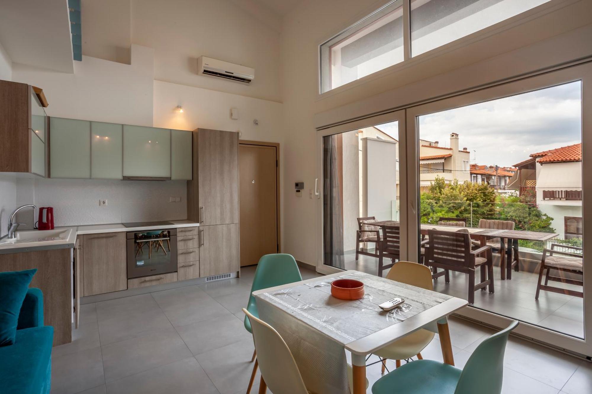 Aleksia Seaside Deluxe Apartment Pefkochori