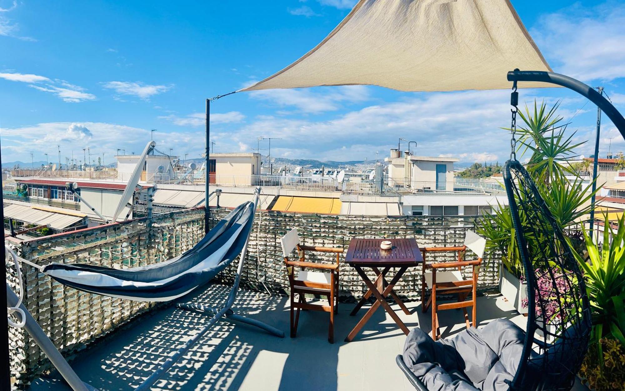 Olympus! Athens! In The Sky!! 20' Walk To The Acropolis Apartment
