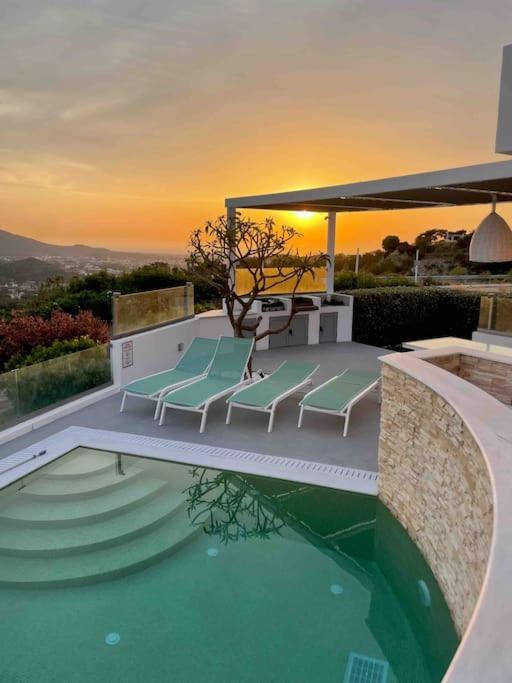 Kalithea-hills With Pool For 8 Up To 12 In Rhodes Town Villa *
