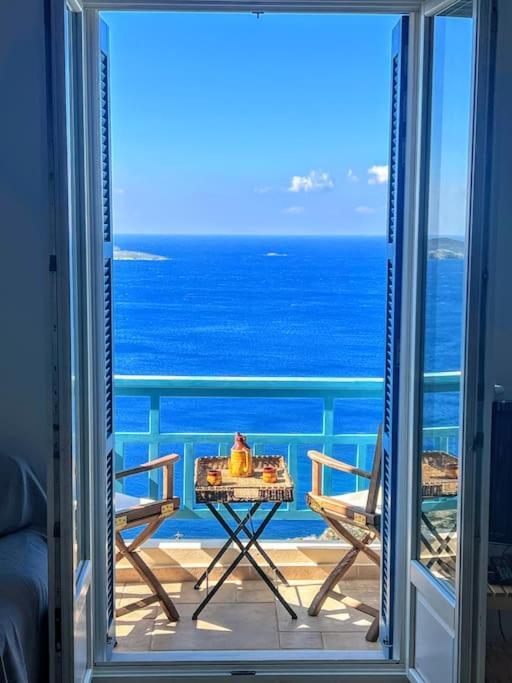 Grand Blue Balcony Island House Holiday home Batsi (Andros)