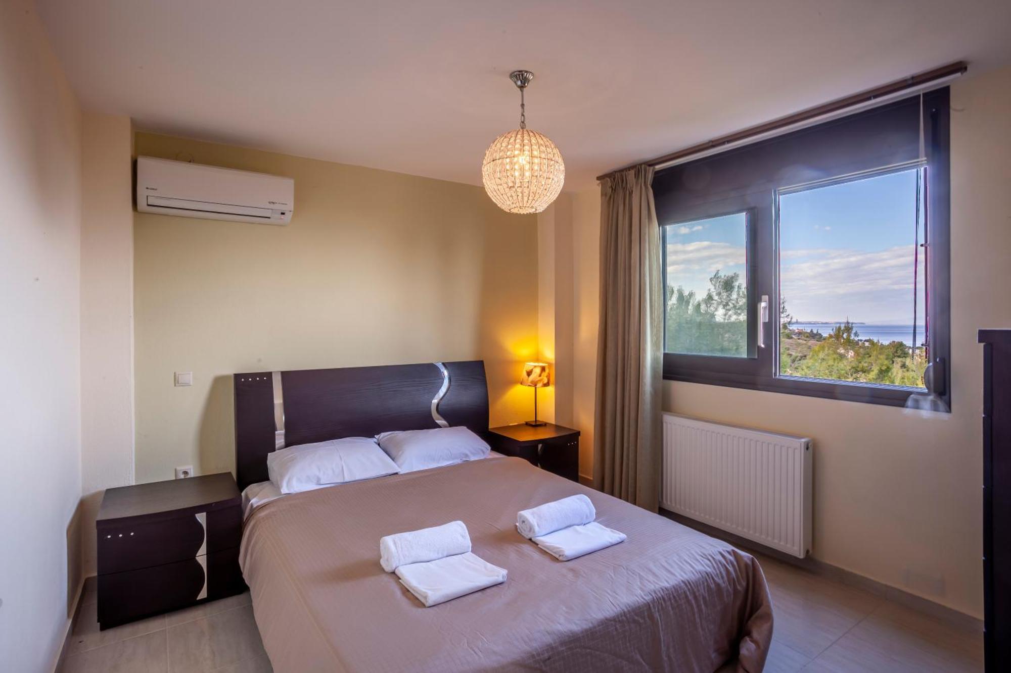 Villa Perfect View Deny With 6 Bedrooms And Heated Pool Hanioti