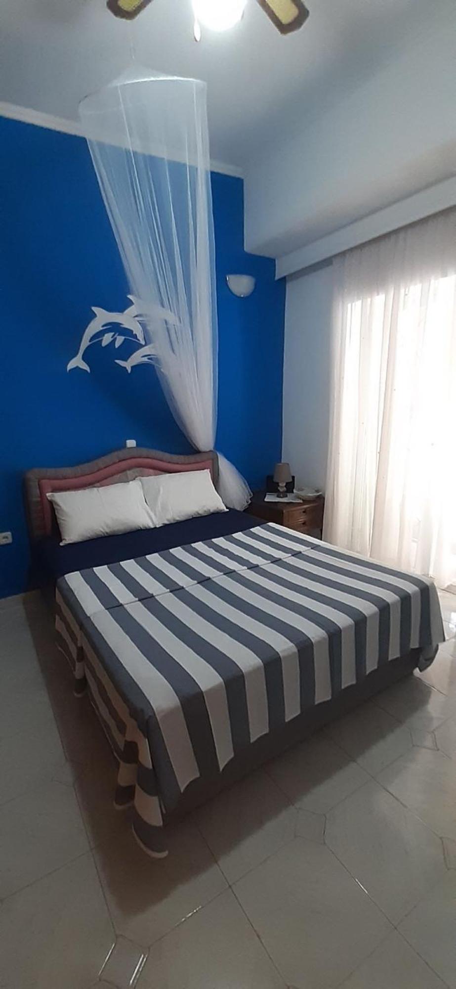 Blue & White Maisonette Over The Sea Near Sounio *