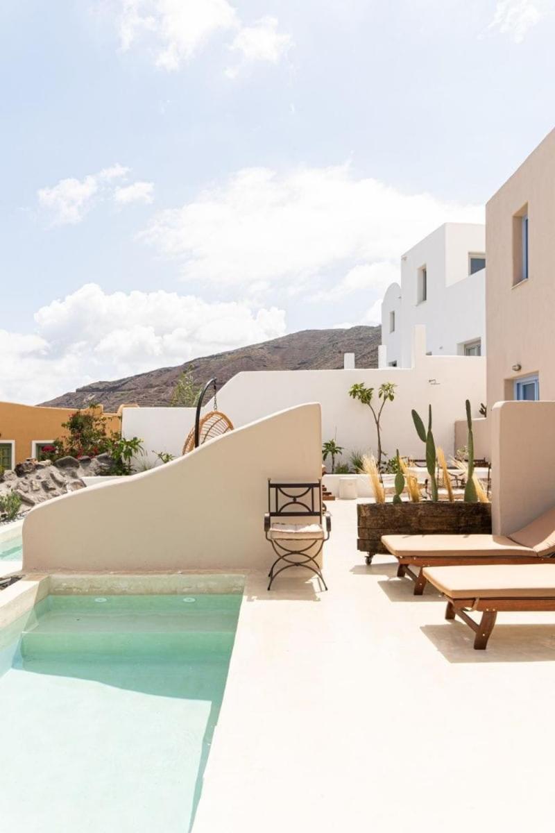 Exclusive Santorini Villa 3 Bedroom Villa Private Jetted Pool Sea Phenomenal Sunset View Finikia