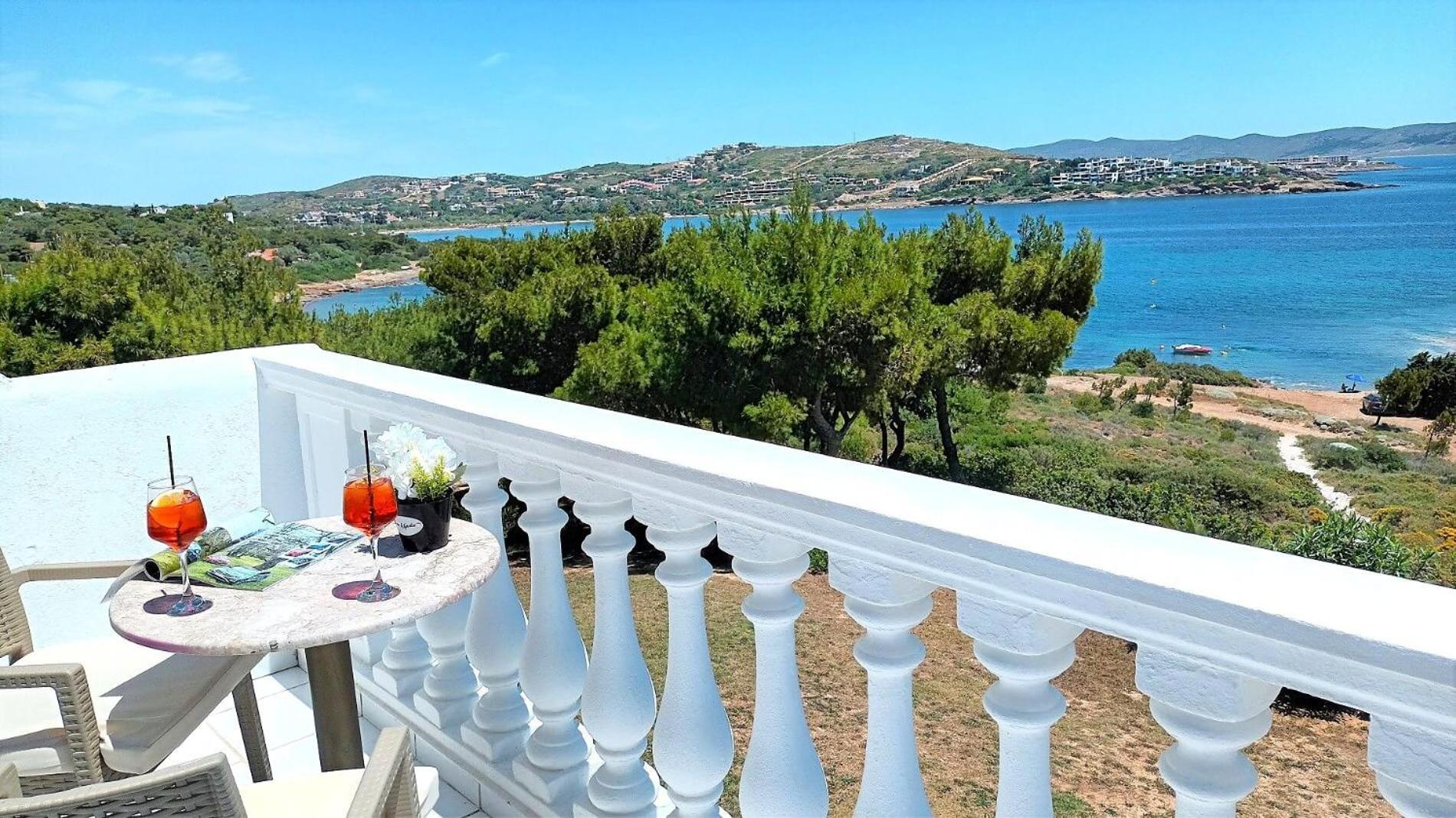 Dea Del Mare Complex In Front Of The Sea. * Sounion