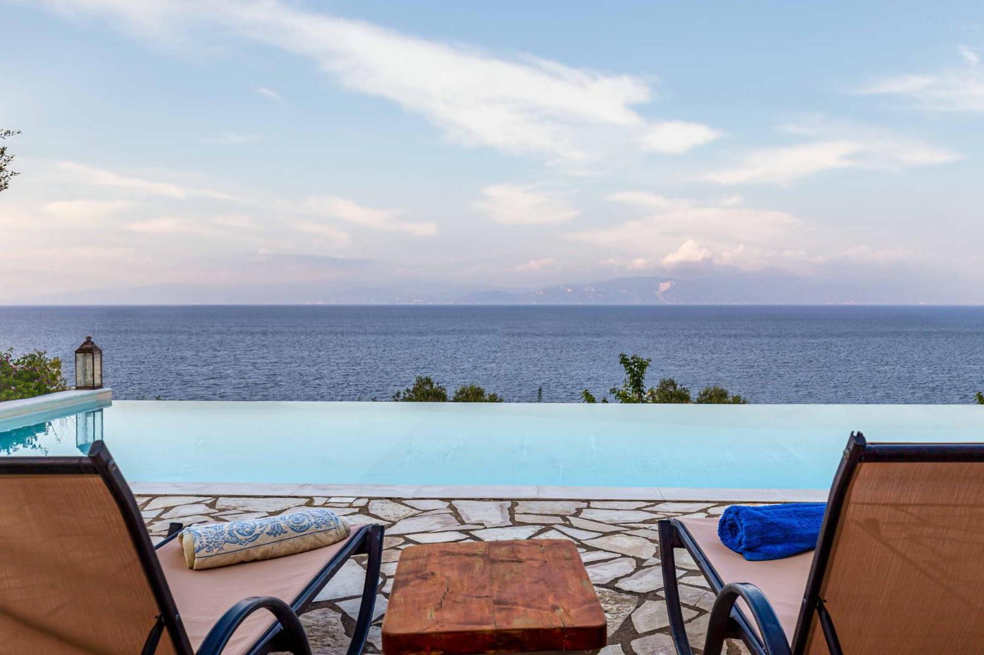 Ionia With Pool And Sea View Villa