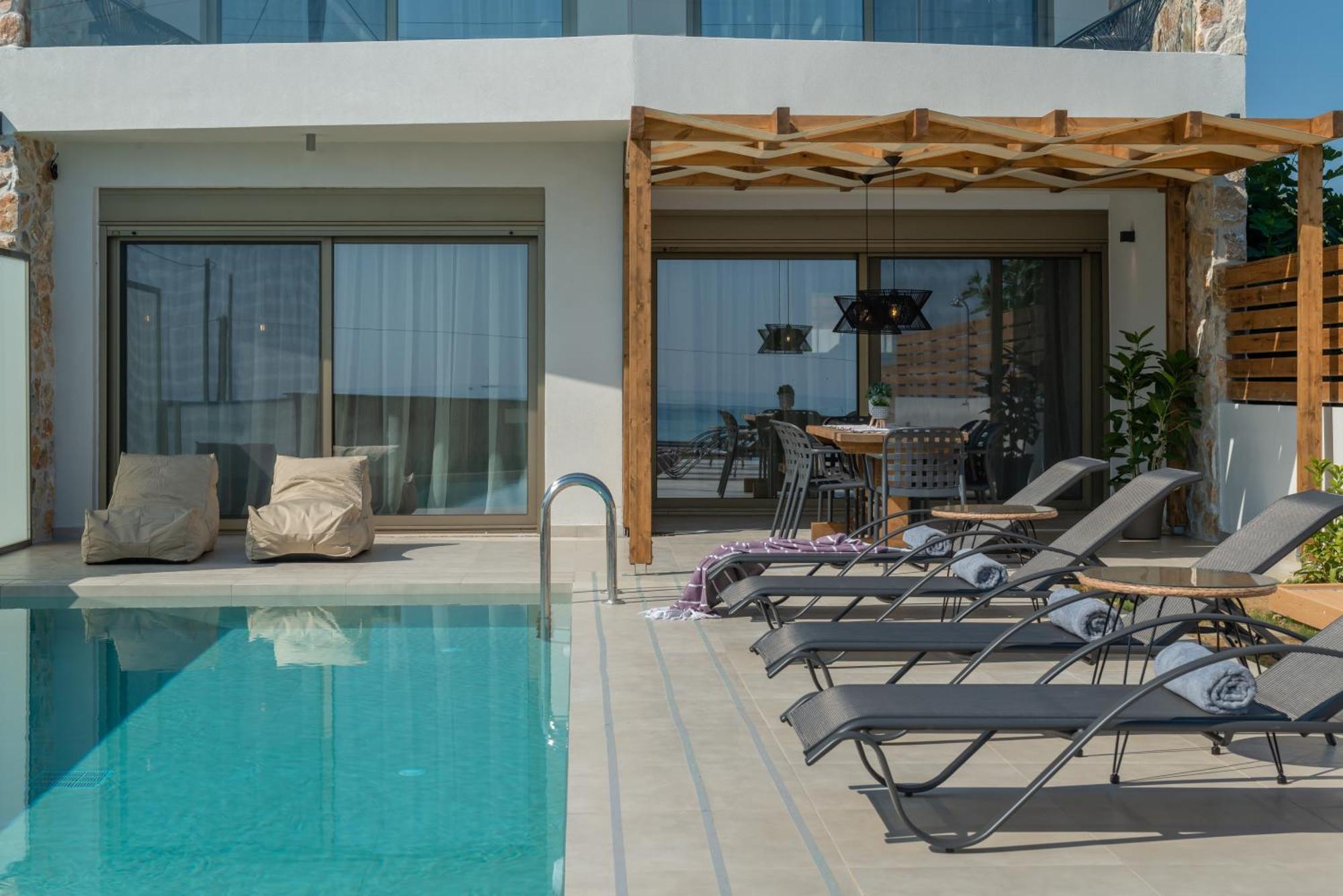 Astarte Villas - Casa Petra Elia Villa With Pool * Amoudi