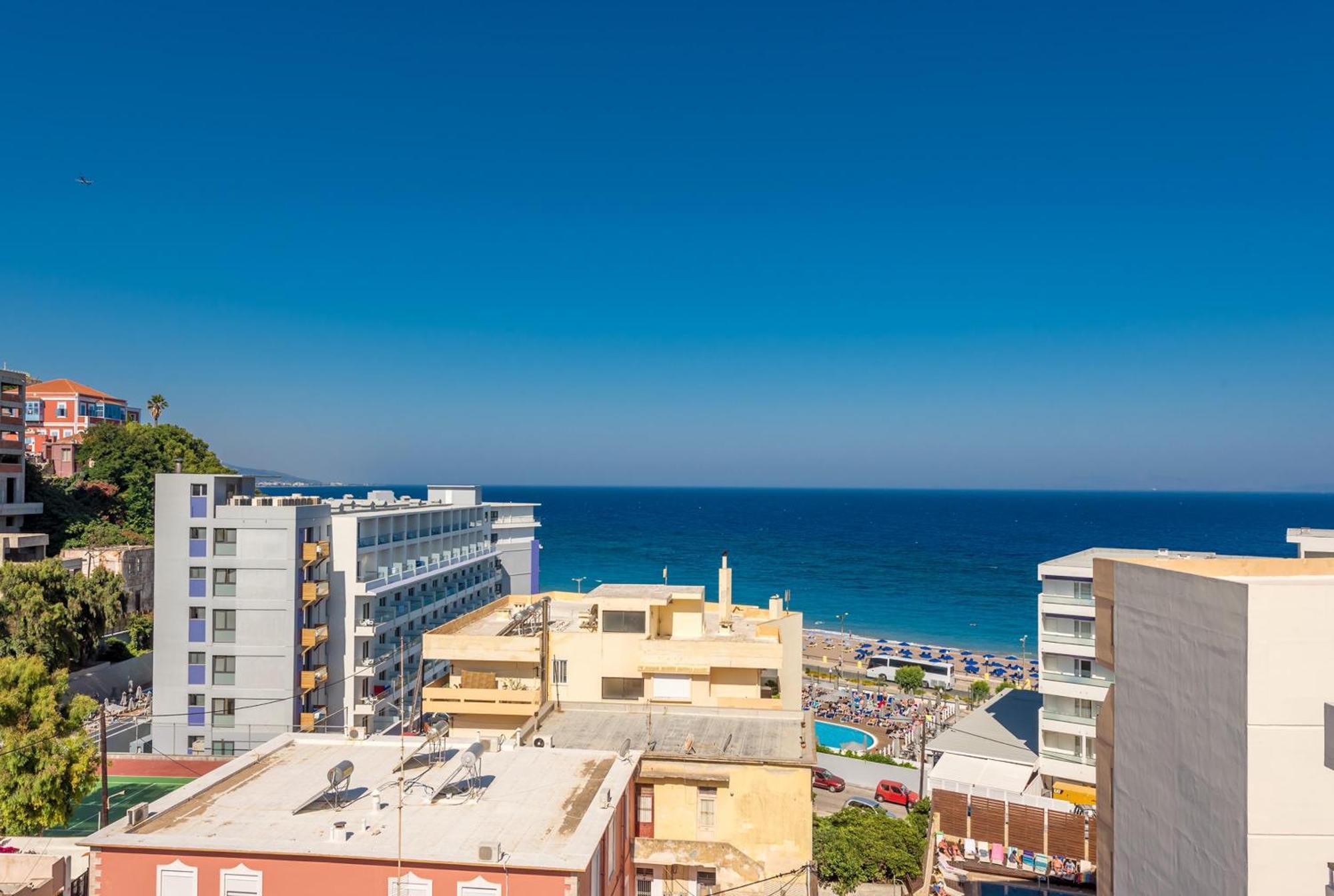 Sea And The Rhodes City