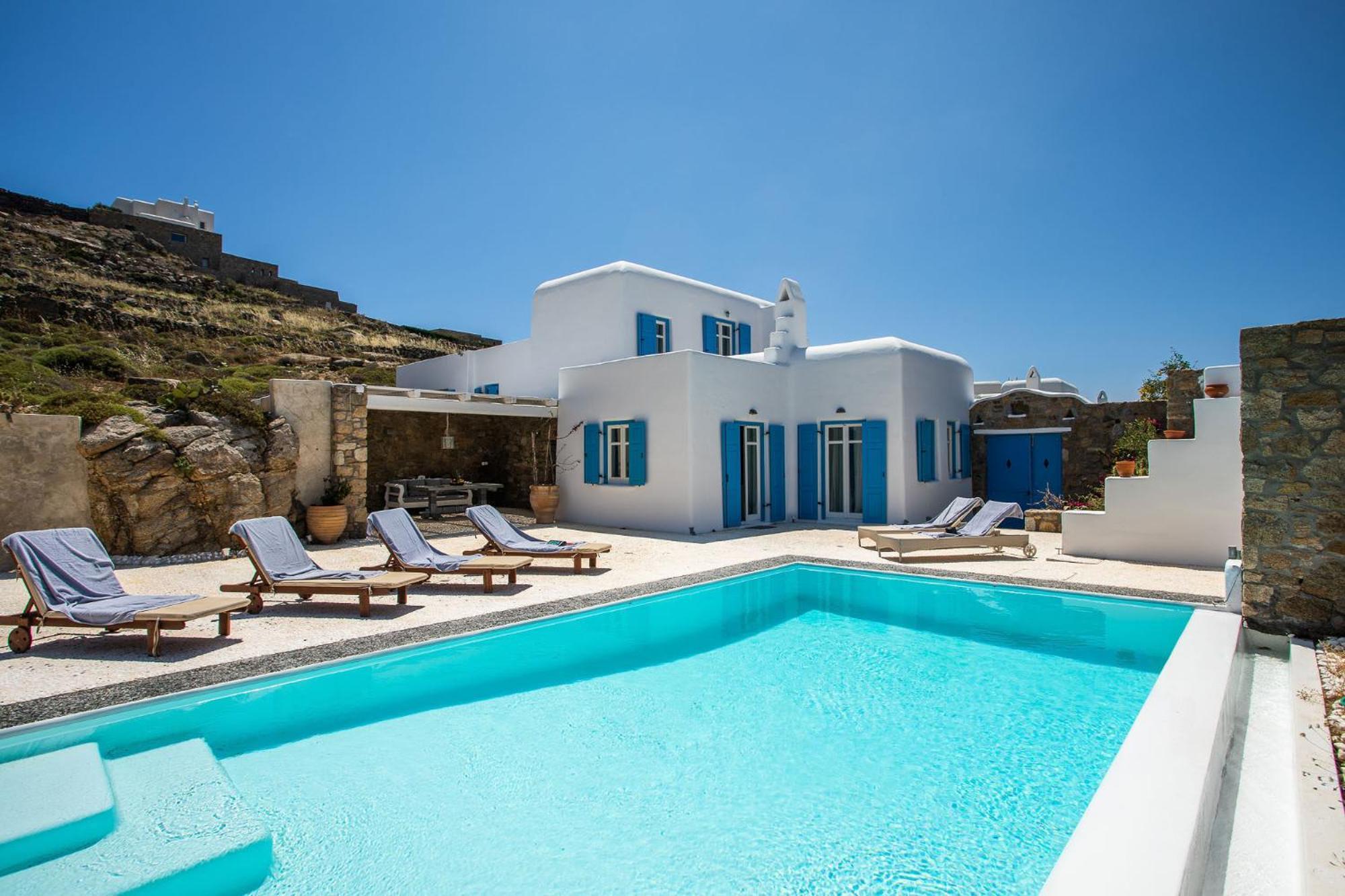 Sea View With Private Pool Villa Ornos (Mykonos)