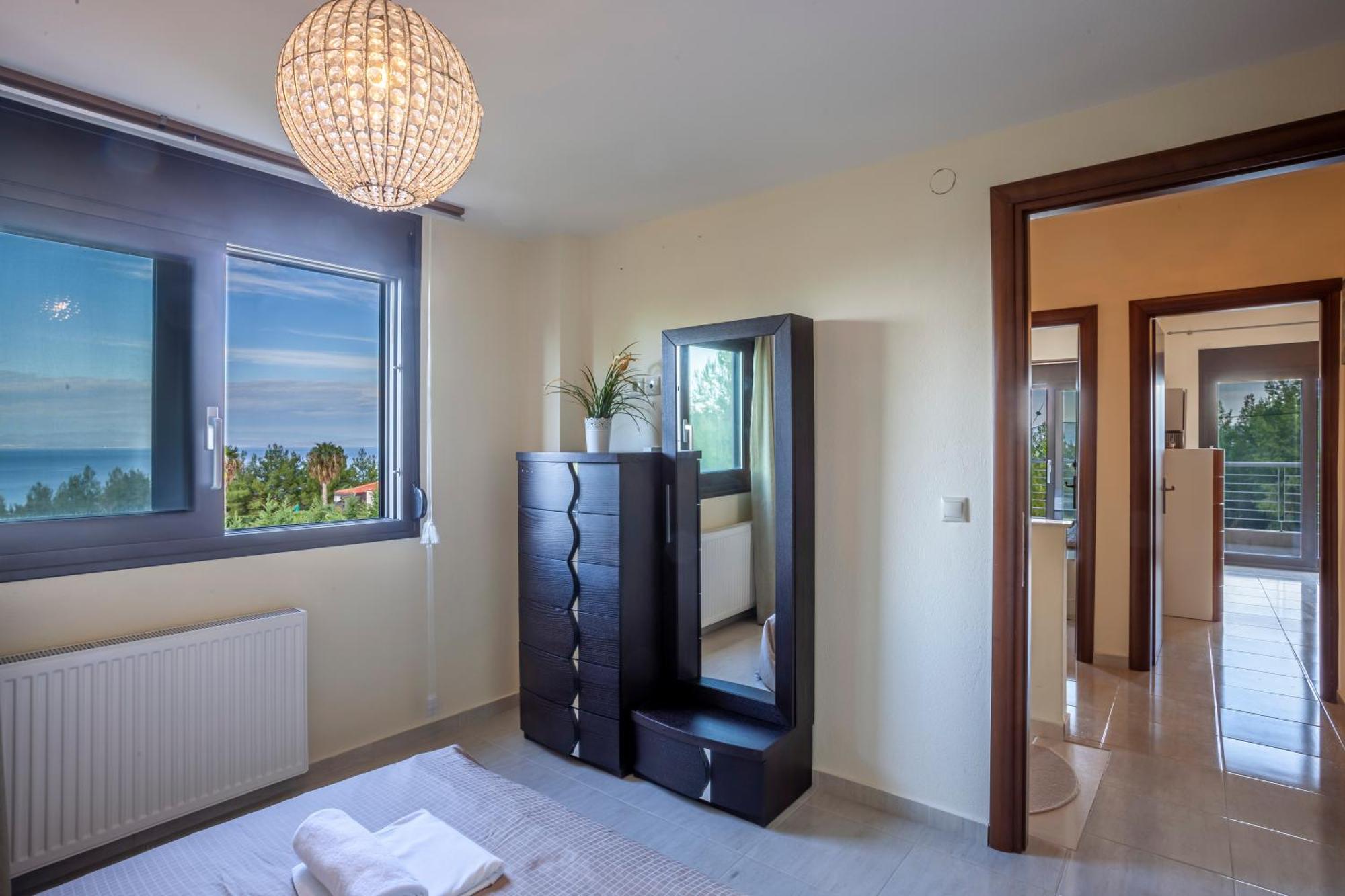 Perfect View Deny With 6 Bedrooms And Heated Pool Hanioti