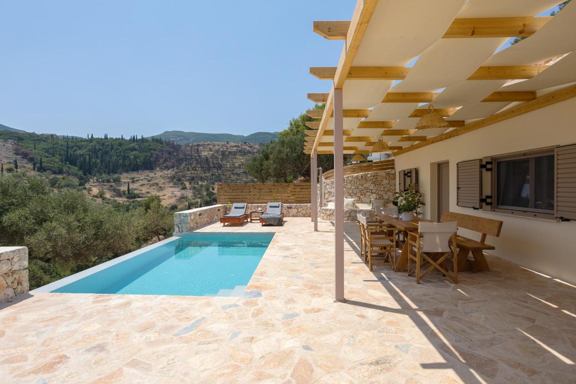 Seva Sea View - Perfect For Romantic Getaways With Pool And Sunrise & Sea Views Villa Skinaria