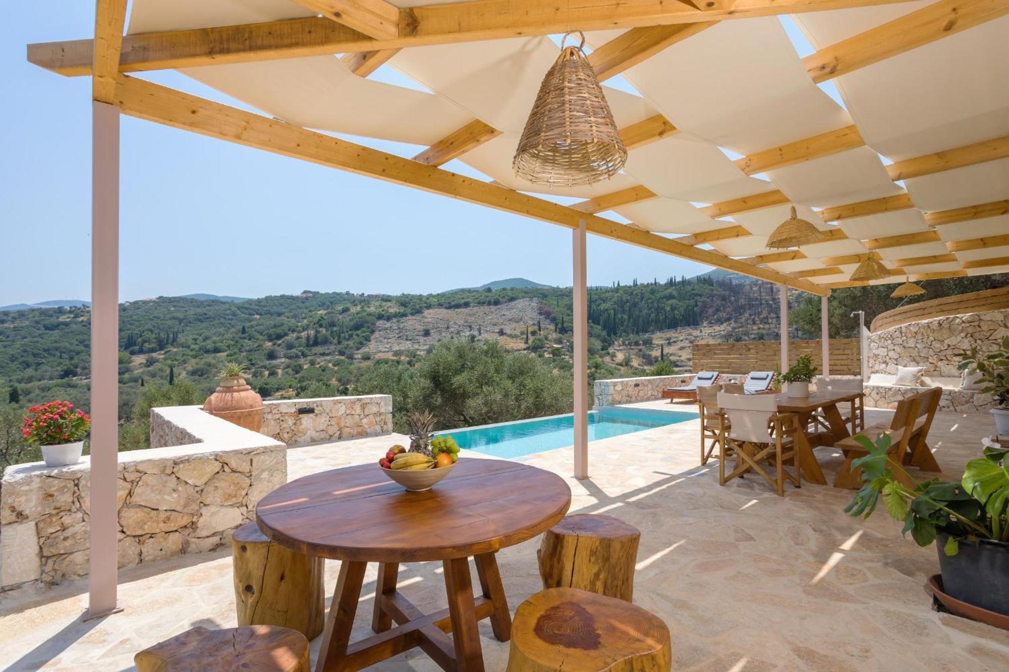 Seva Sea View - Perfect For Romantic Getaways With Pool And Sunrise & Sea Views Skinaria