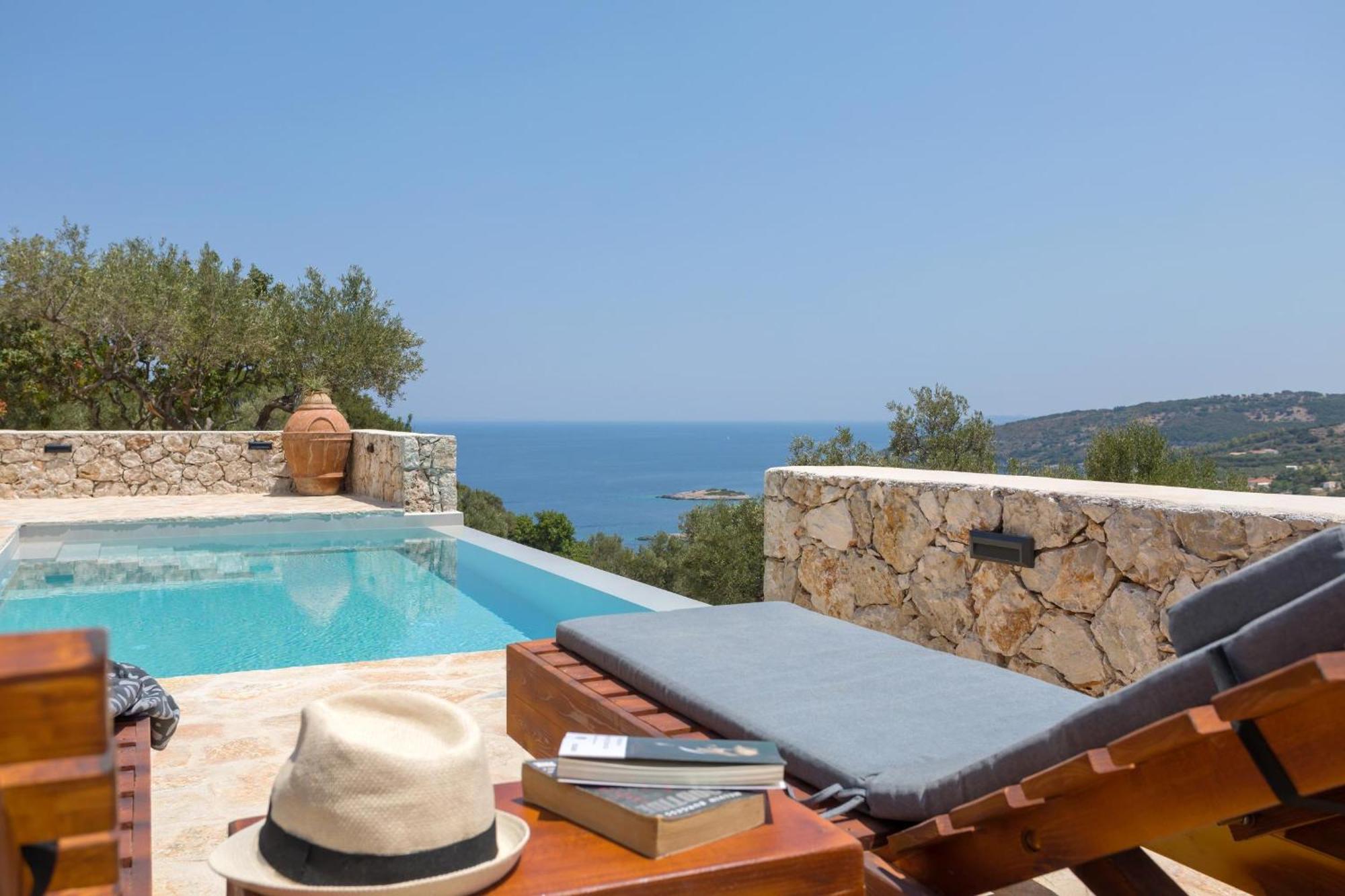 Seva Sea View - Perfect For Romantic Getaways With Pool And Sunrise & Sea Views * Skinaria