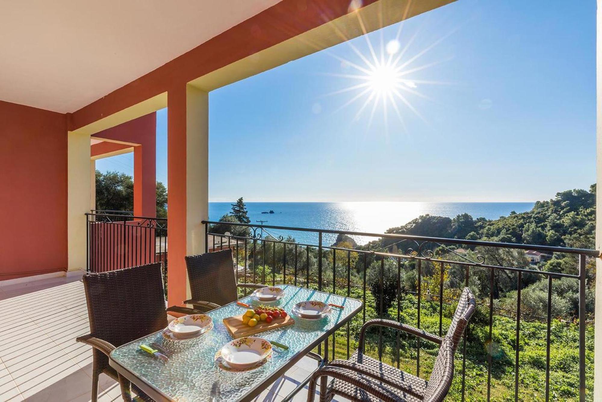 With Swimming Pool And Sea View - Beach, Corfu *