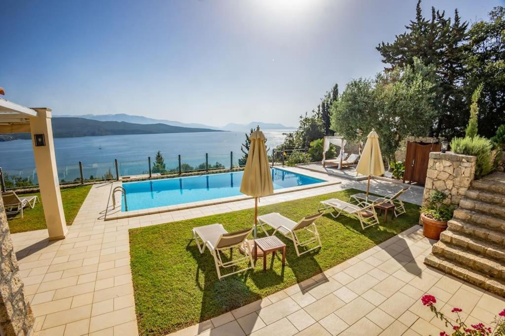 Villa Isabelle With Superb Views Lygia (Lefkada)