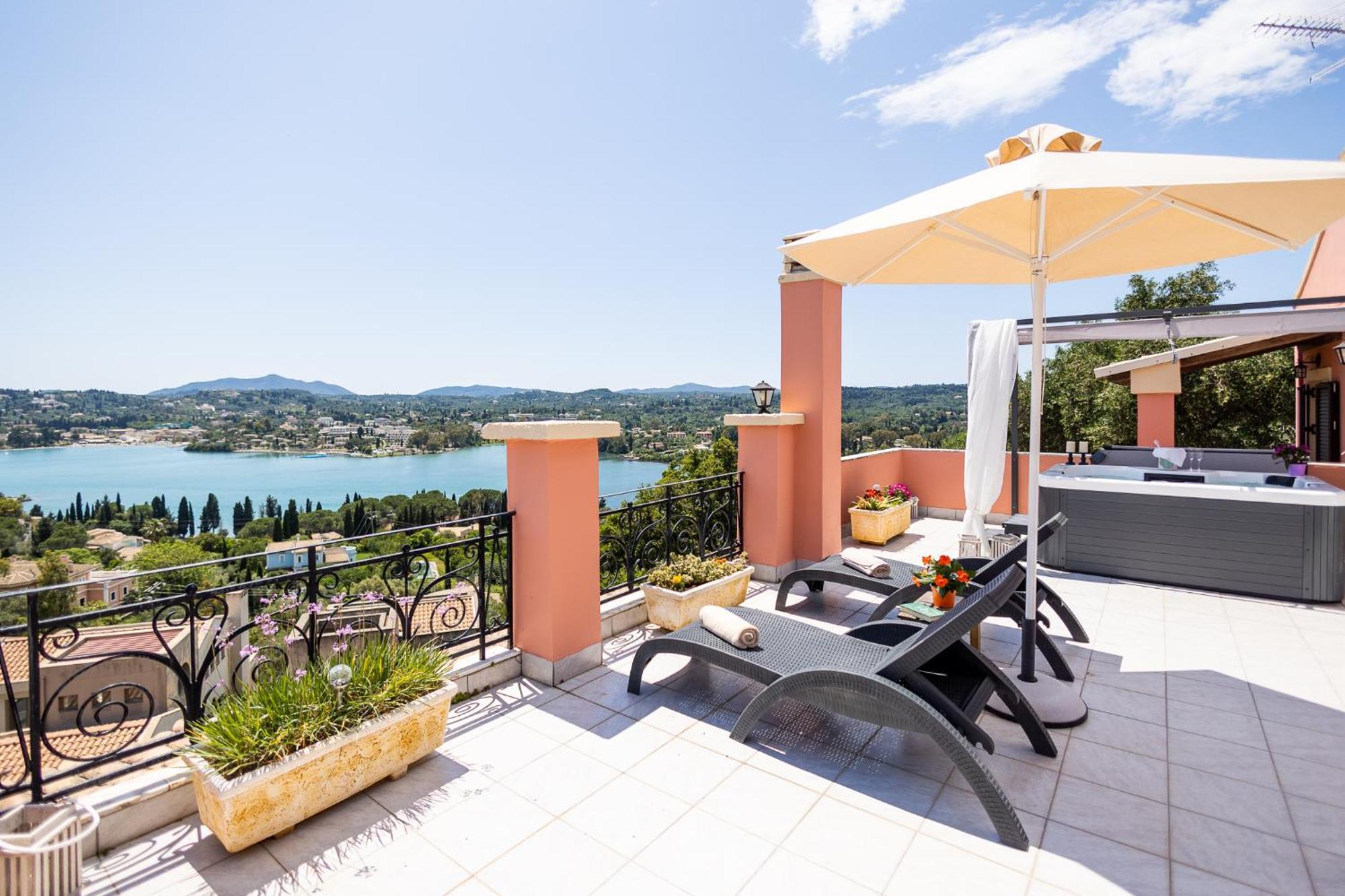 Swan House By Corfu Collection - Panoramic View In * Kommeno (Corfu)