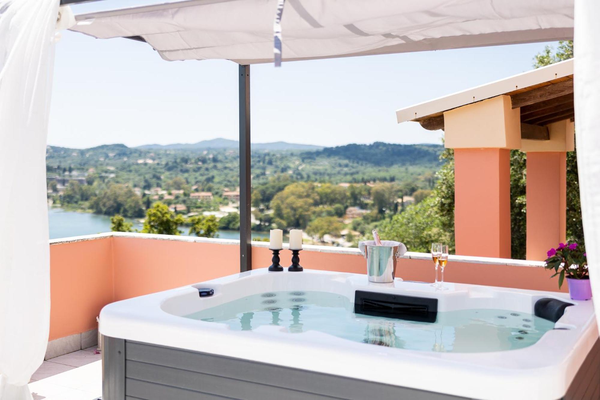 Swan House By Corfu Collection - Panoramic View In Holiday home Kommeno (Corfu)