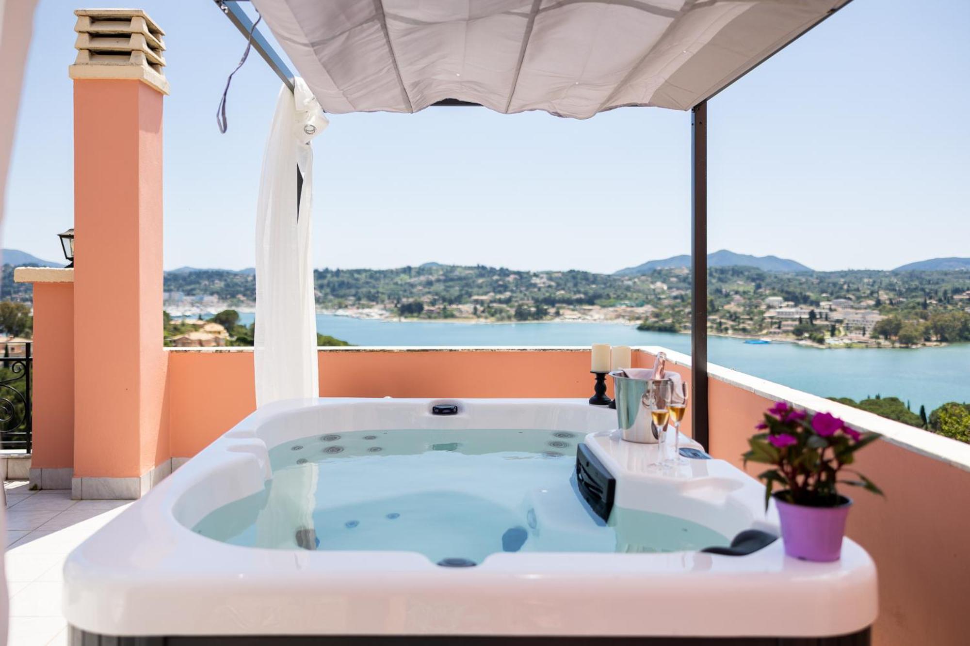 Swan House By Corfu Collection - Panoramic View In Holiday home *