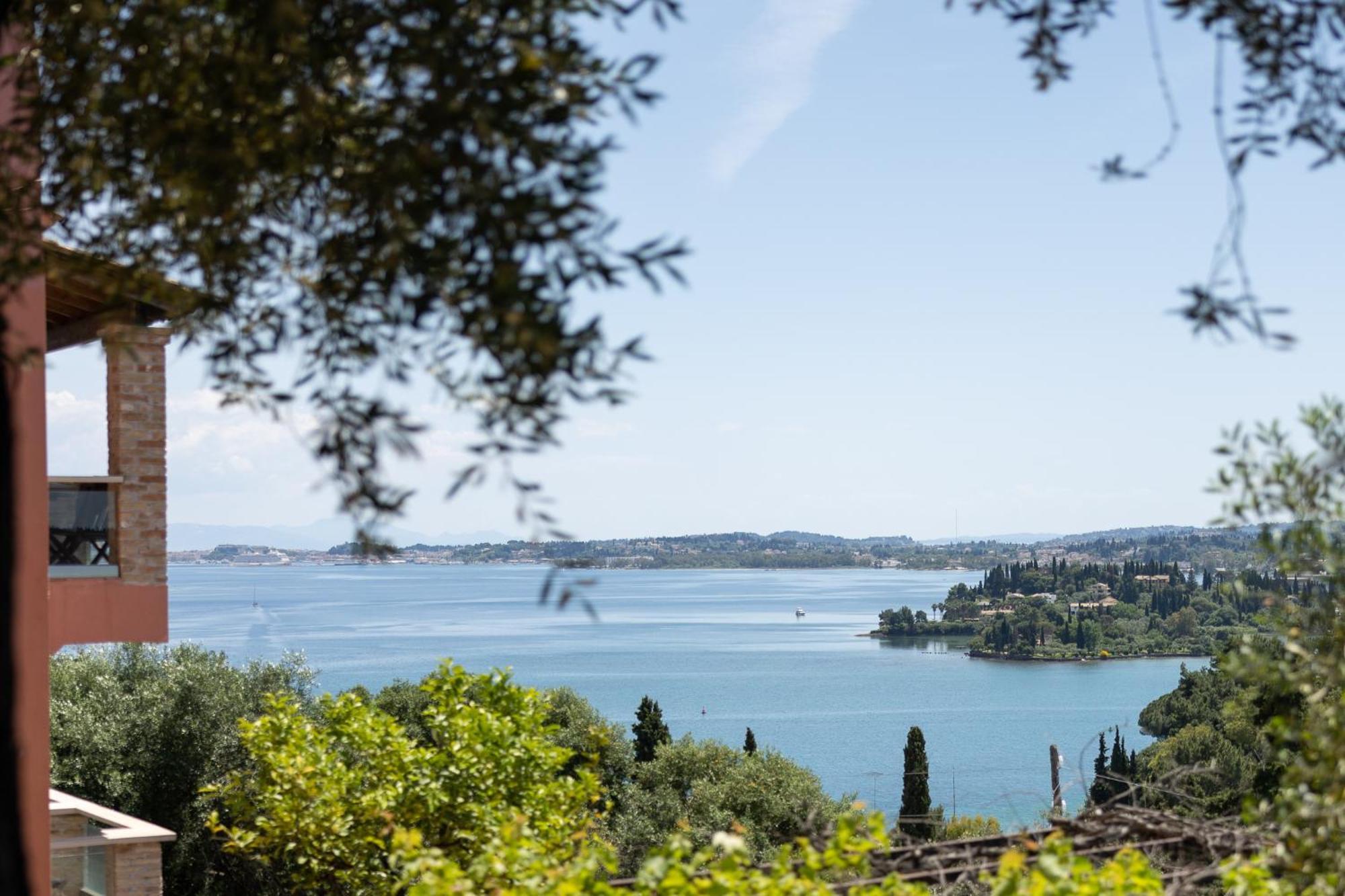 Swan House By Corfu Collection - Panoramic View In Holiday home