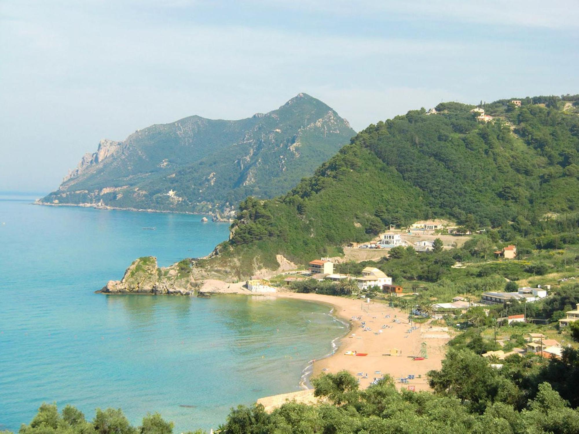 And With Swimming Pool And Sea View In Beach, Corfu *