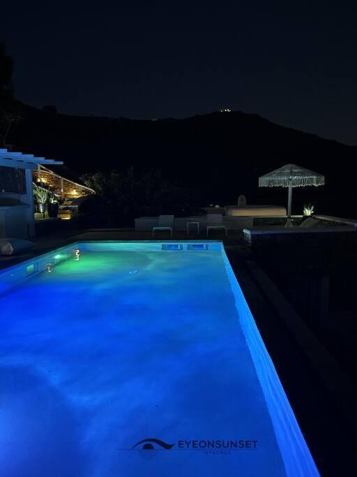 Eyeonsunset -private Pool-sea And Sunset View-privacy-quiete Mykonos Town