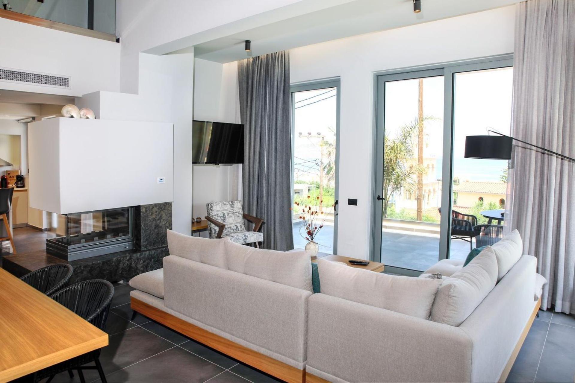 Exquisite Crete Villa Villa Kleanthi 4 Bedroom Private Pool Panoramic Sea View Chania * Stalos