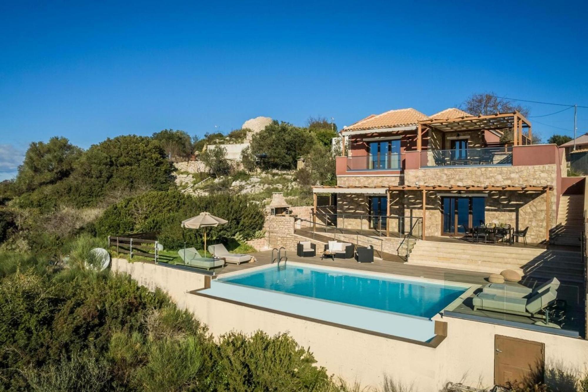Villa Entheos Private Kefalonia Greece Fiskardo