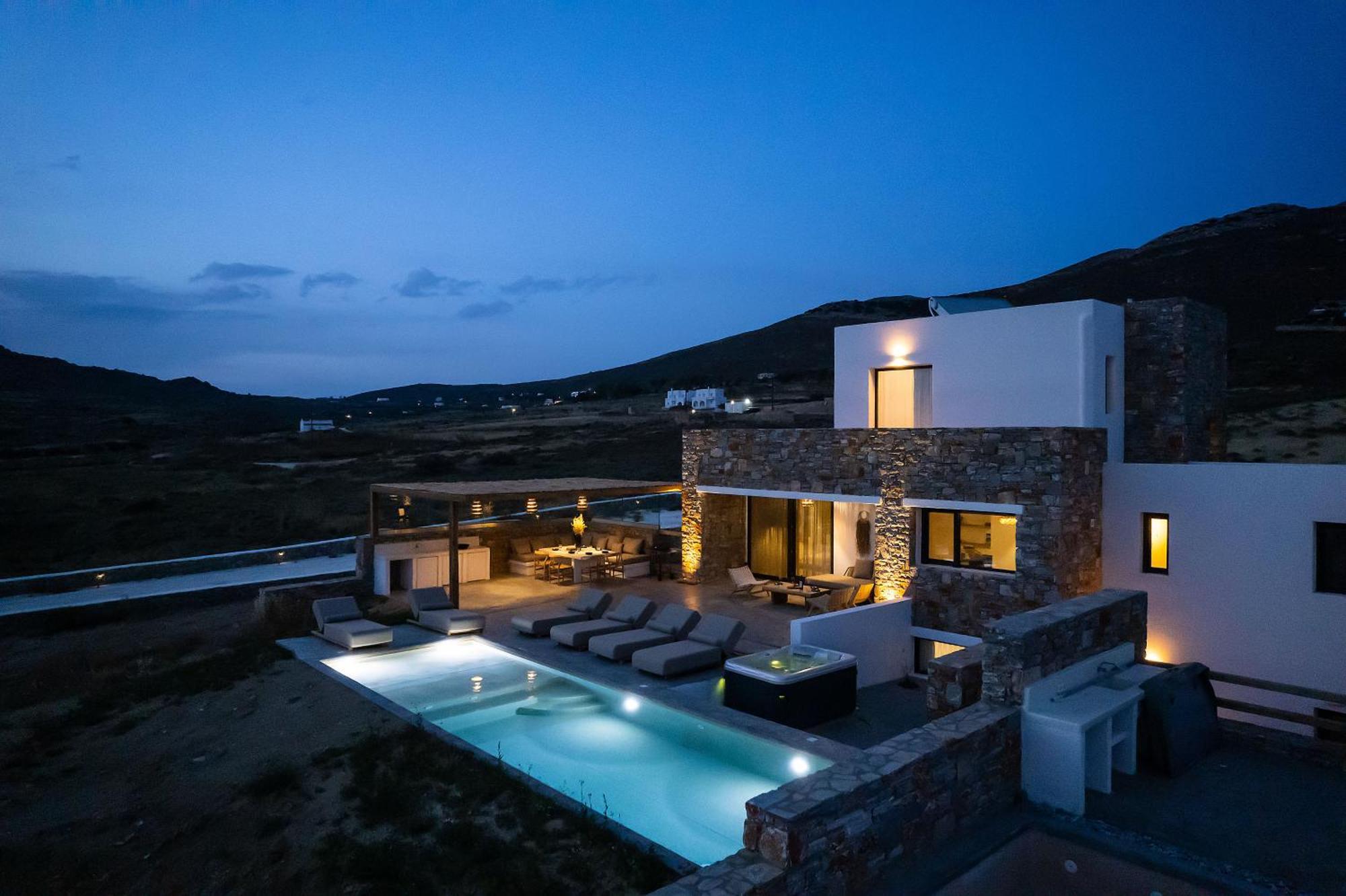 The Nine Graces - Kastraki With Private Swimming Pool Villa