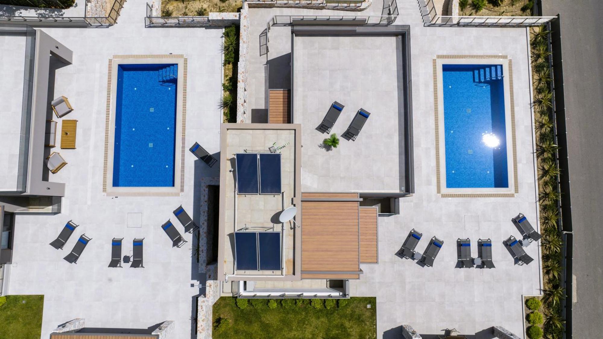 Imperium Luxury Villas-sauna, Jacuzzi, Heated Pool & Gym-chania Villa Kato Galatas