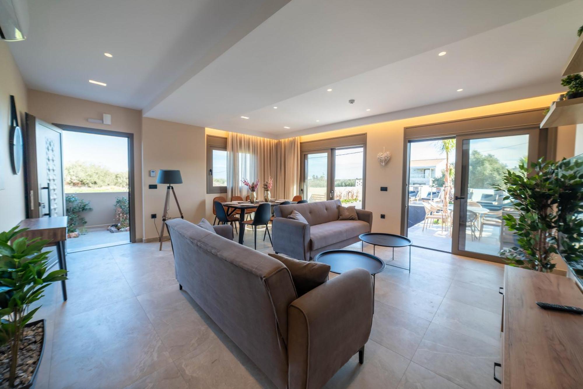 Villa Naturalia Orange Luxury - Private Pool - Sleeps 8 Analipsi (Crete)