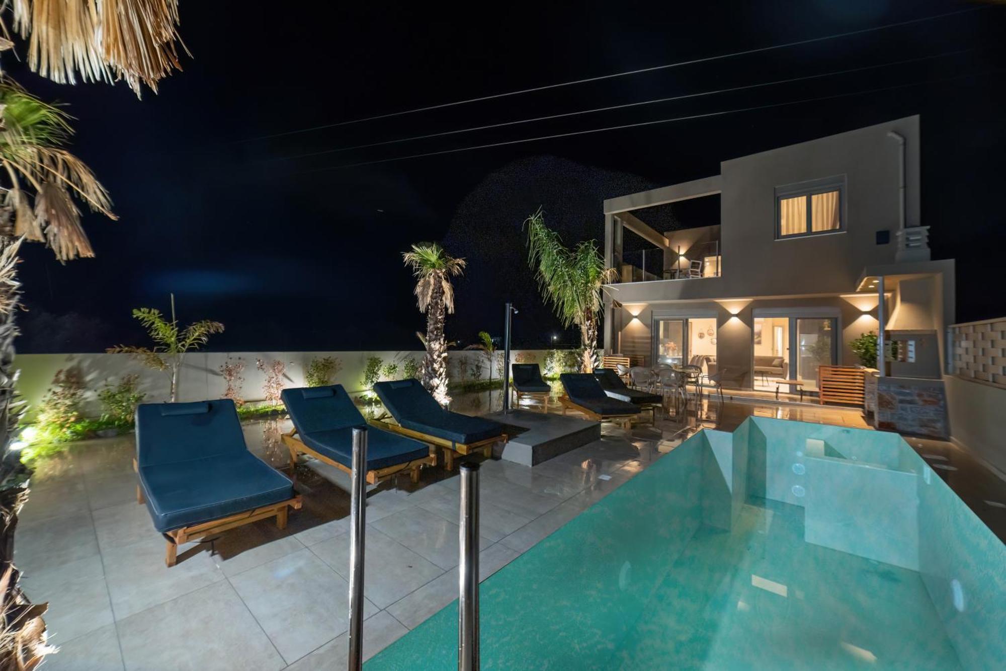 Naturalia Grey Luxury - Private Pool - Sleeps 8 * Hersonissos (Crete)