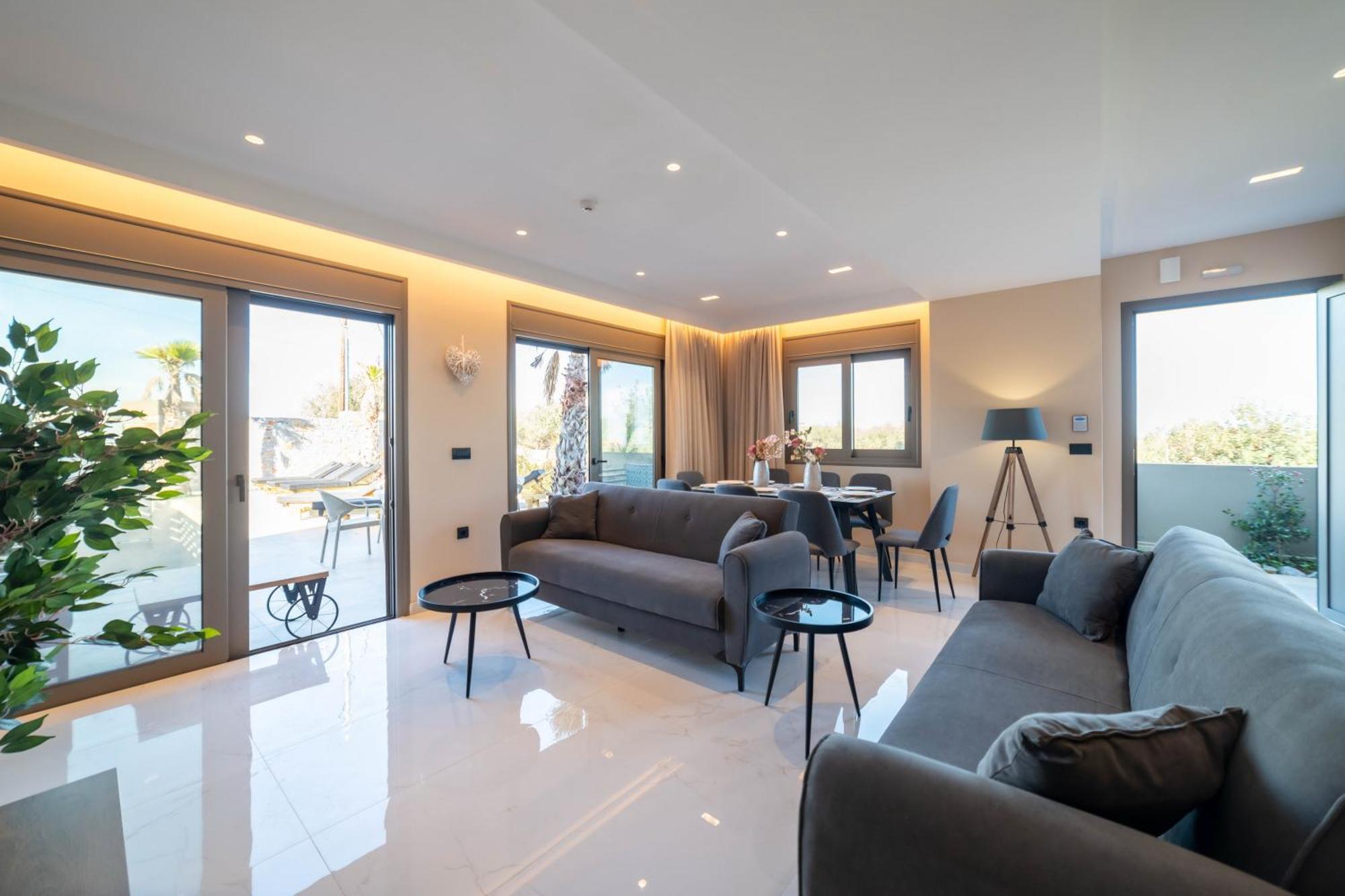 Naturalia Grey Luxury - Private Pool - Sleeps 8 * Hersonissos (Crete)