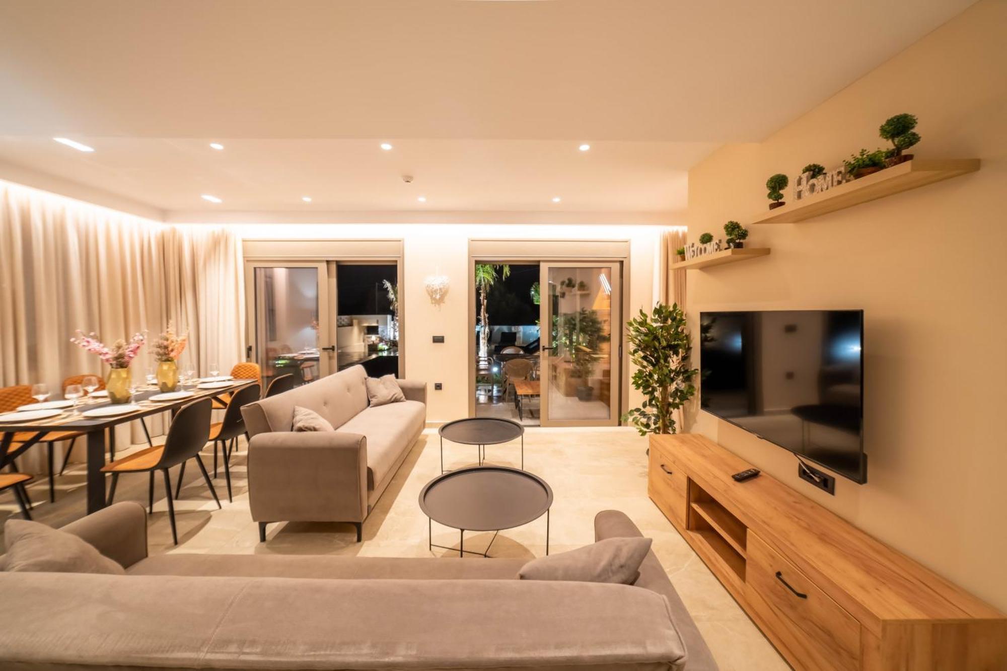 Villa Naturalia Orange Luxury - Private Pool - Sleeps 8 Analipsi (Crete)